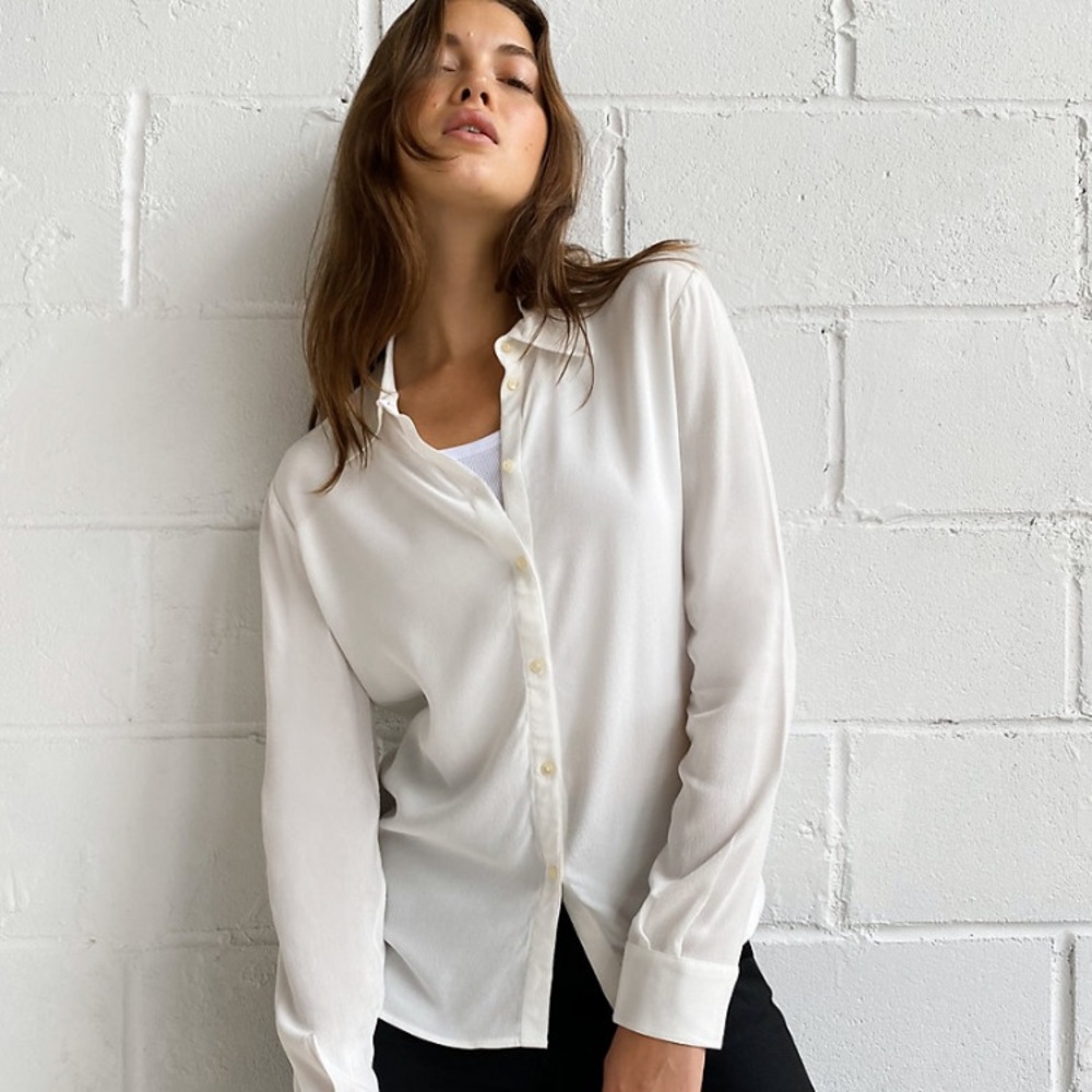 NWOT Aritzia Sunday Best Marlow Blouse Shirt in S